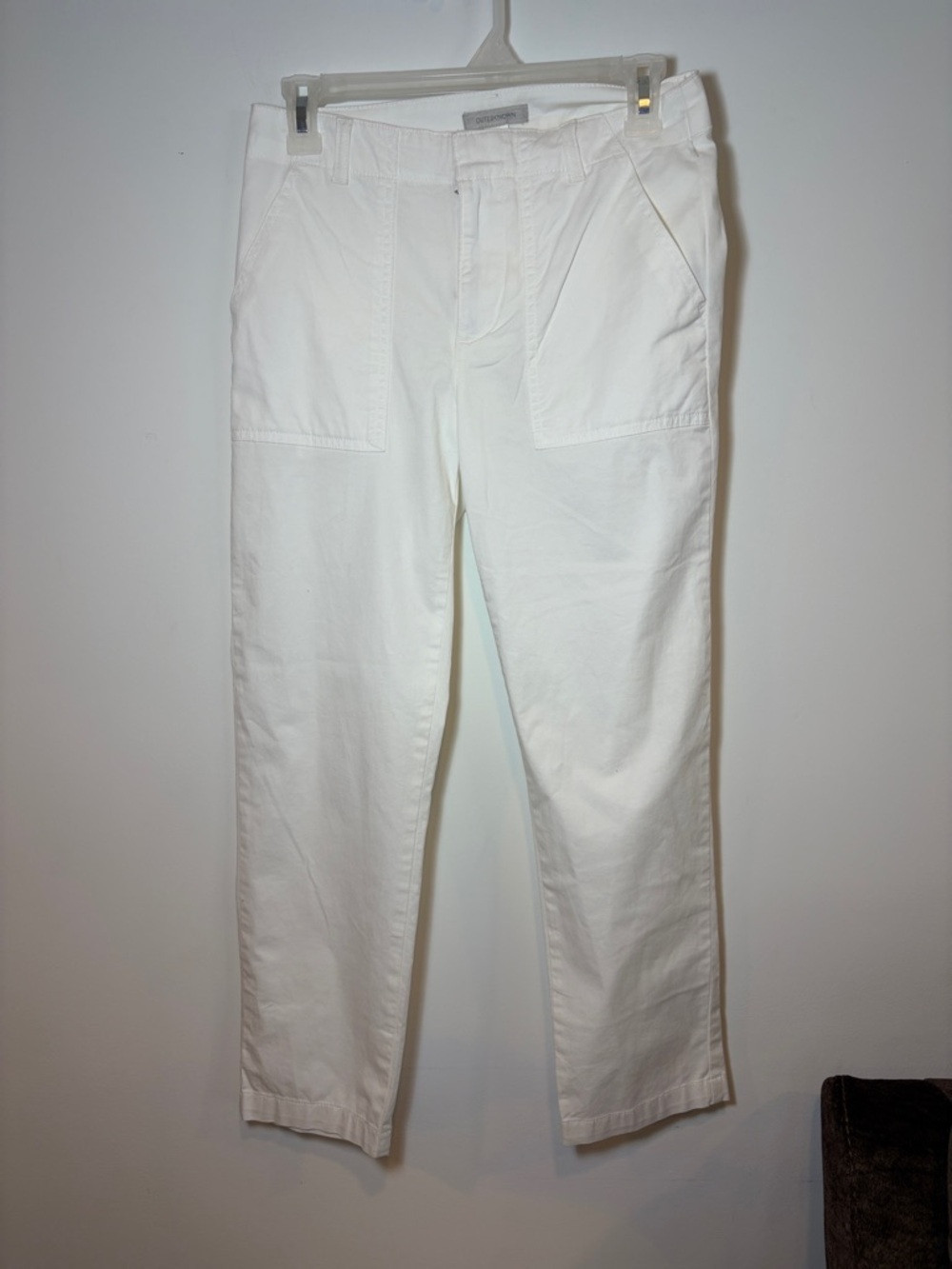Outerknown Women’s Organic Cotton Casual Straight-Leg Ankle Pants - 0